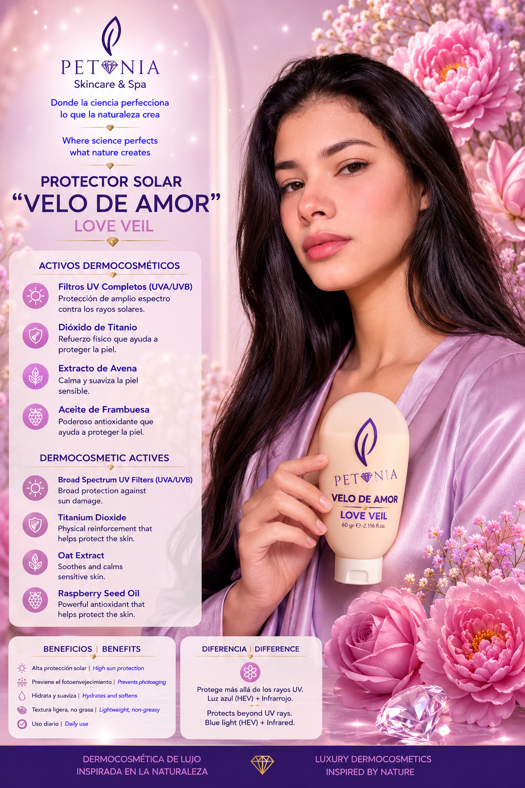 Velo de Amor | Protector Solar Facial SPF