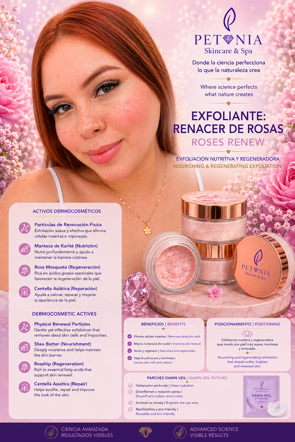 Renacer de Rosa | Exfoliante Facial Nutritivo