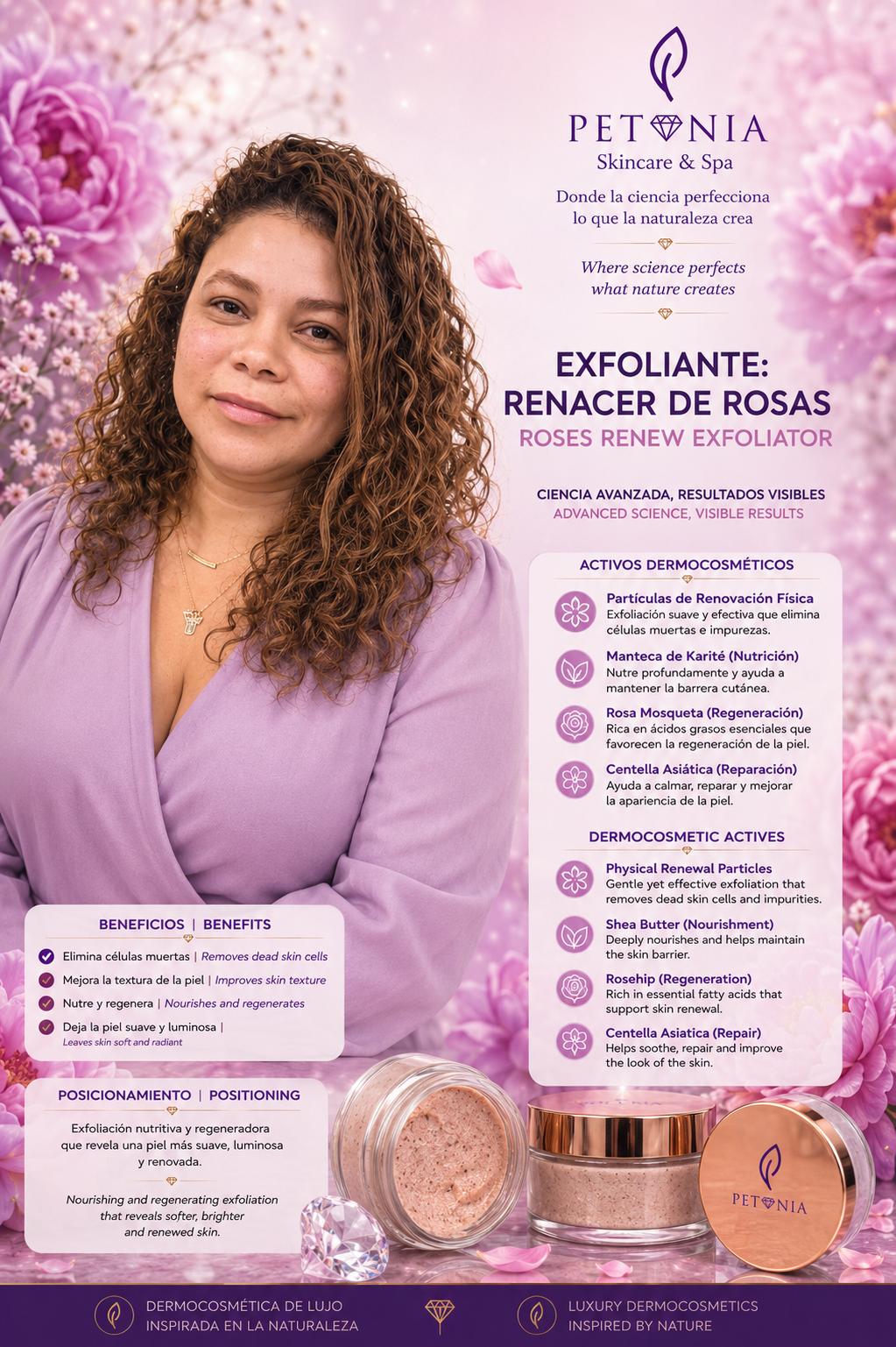 Renacer de Rosa | Exfoliante Facial Nutritivo