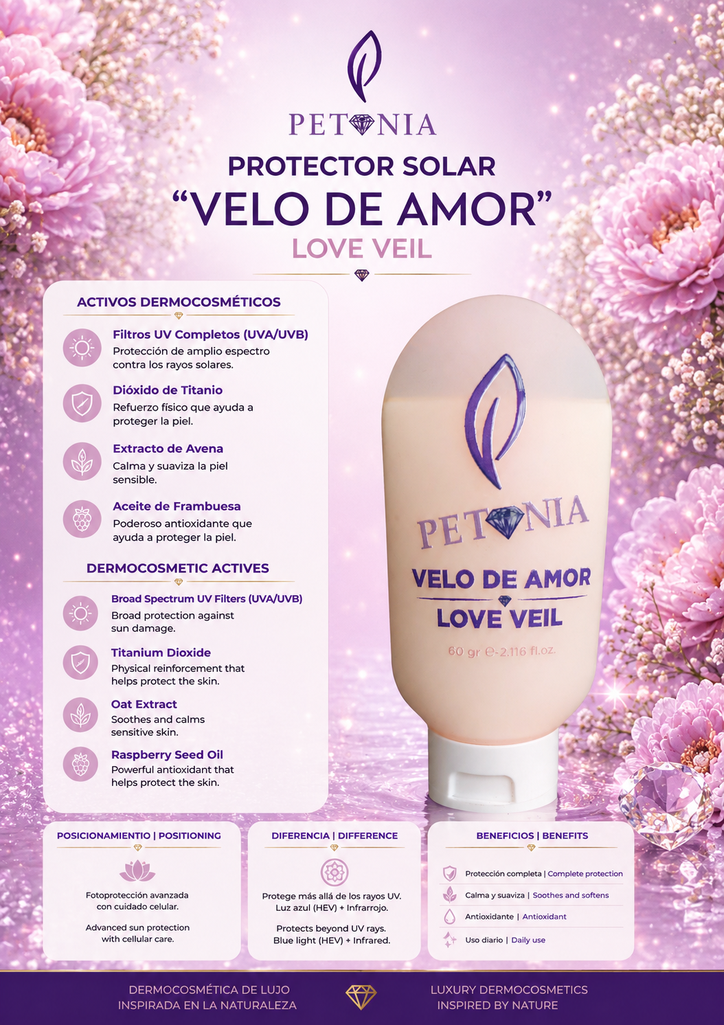 Velo de Amor | Protector Solar Facial SPF