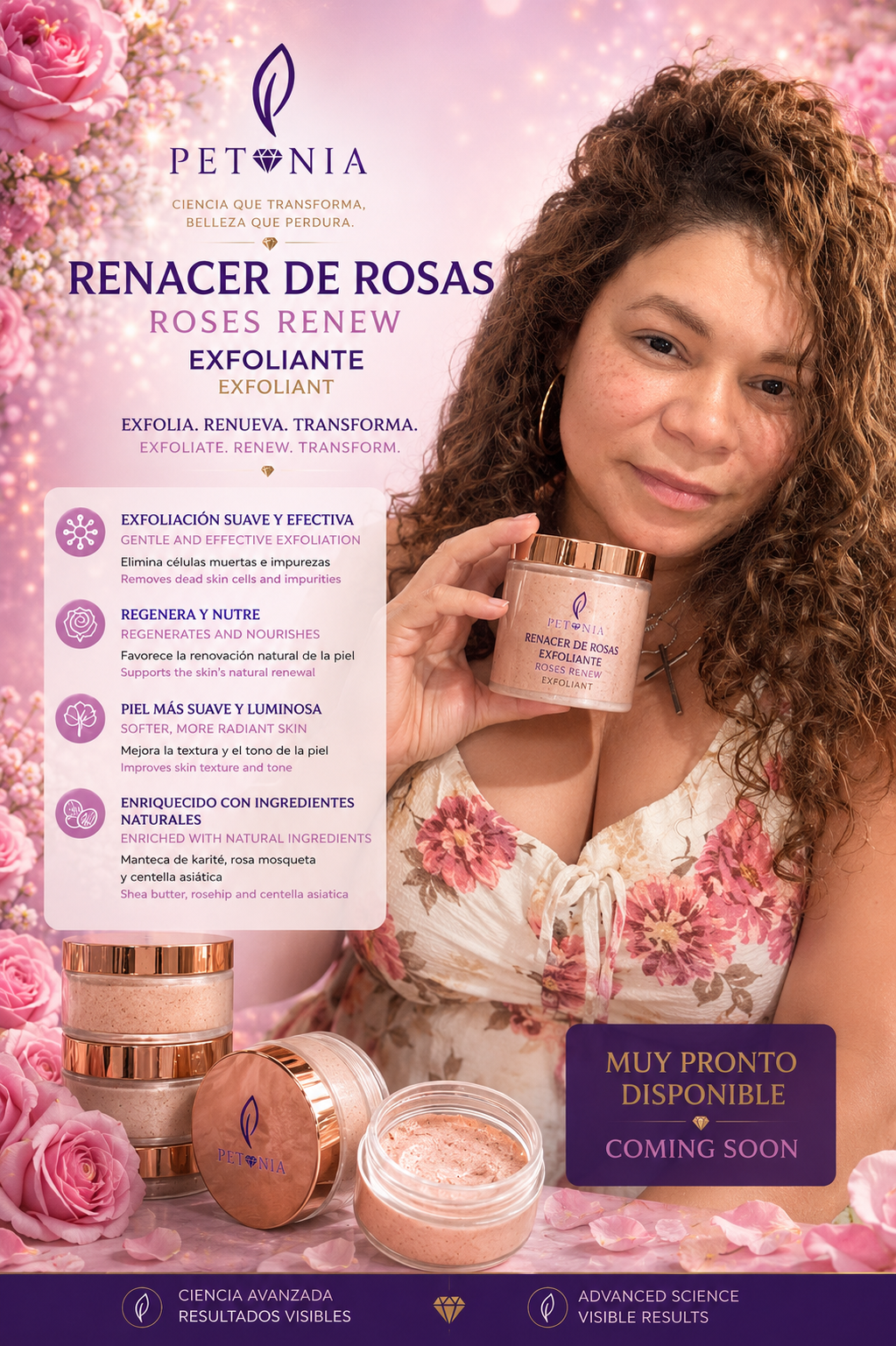 Renacer de Rosa | Exfoliante Facial Nutritivo